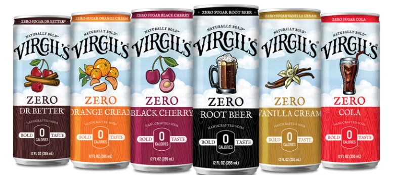 Virgil's Zero Sugar Keto Soda Variety, 12 ounce Pack of 12