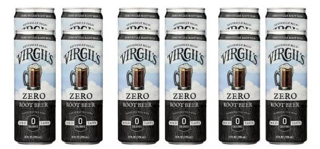 Virgil's Zero Sugar Root Beer 12ounce (Pack of 12)