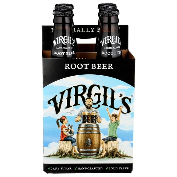 Virgils Handcrafted Root Beer, 12 Ounce -- 24 per case