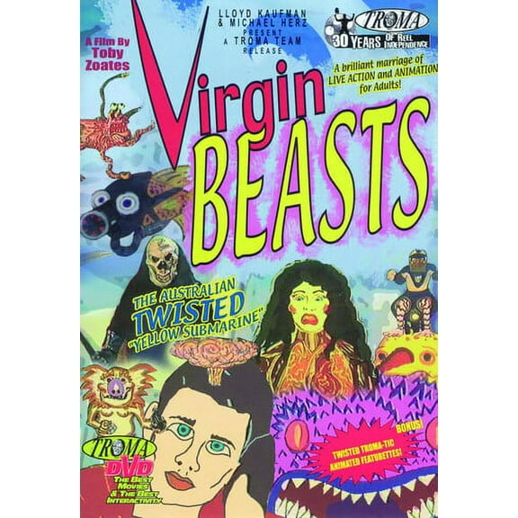Virgin Beasts (DVD), Troma, Animation