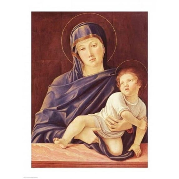 Virgin & Child Poster Print by Giovanni Bellini - 18 x 24 in.