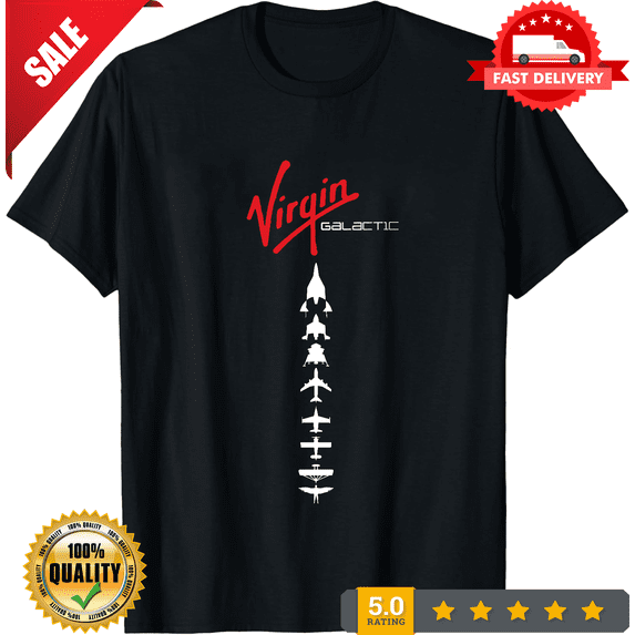 Virgin Galactic Dna Of Flight S to 5XL Made in the USA T-Shirt, LIMITED EDITION-TH67877