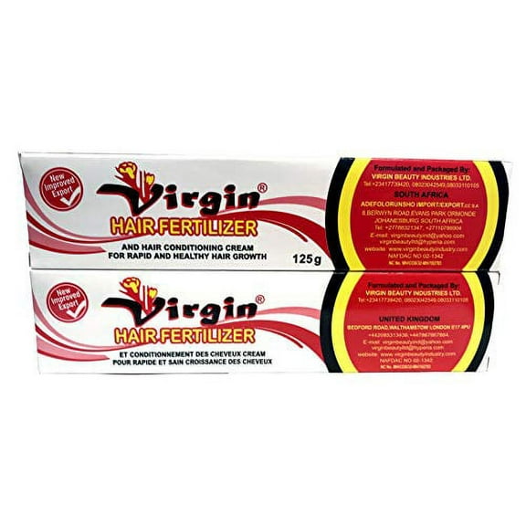 Virgin Hair Fertilizer New Improved 125g 2pc