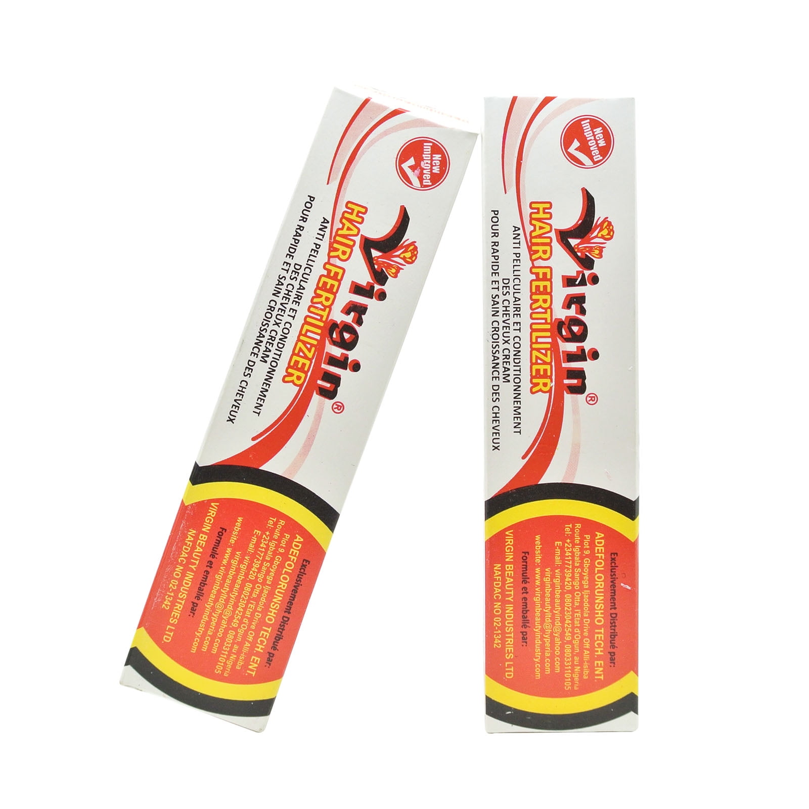 Virgin Hair Fertilizer Original for Hair Growth, 125 gram, Pack of 2