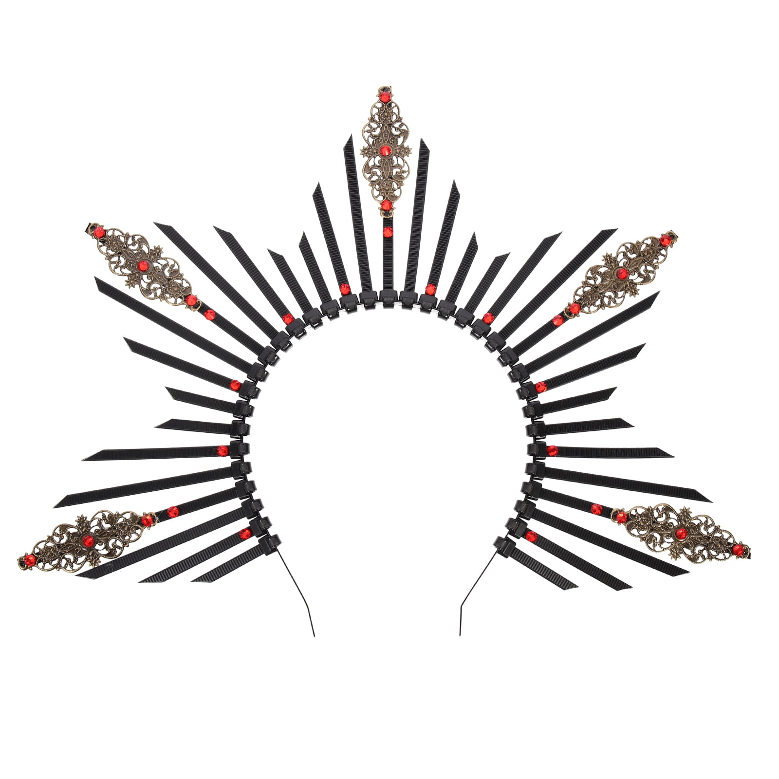 Virgin Halo Headband Sun Rays Headdress Retro Hair Crown Headband for
