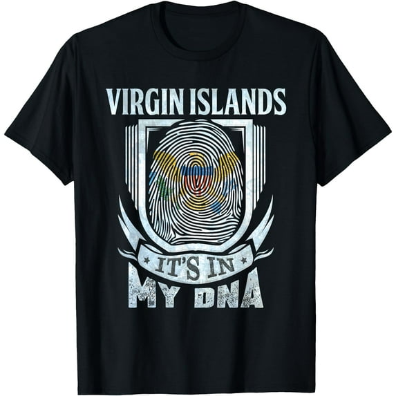 Virgin Islands It's In My DNA Unisex T-Shirt for Men Women Kids Toddler