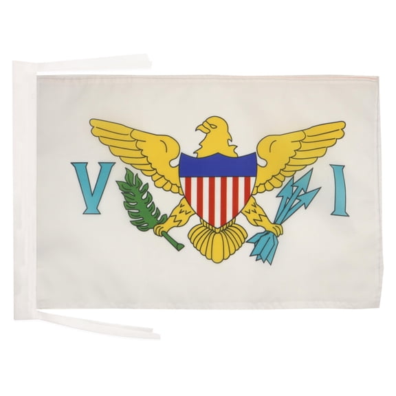 AZ FLAG Virgin Islands of the United States Flag 12x18 in Light Polyester