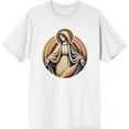 thumbnail image 1 of Virgin Mary  Adult White Crew Neck Short Sleeve Tee-XXL, 1 of 2