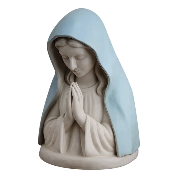 Virgin Mary Prayer Night Light, 2026 New Elegant Religious Statue Lamp, LED Devotional Table Lamp, Soft Eye Protection Night Lights, Home Decor for Bedroom Living Room