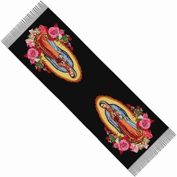 Virgin Mary Shawls For Women Soft Warm Blanket Scarf For Women Men