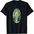 thumbnail image 1 of Virgin Mary of Lourdes Our Lady Christian Gift for Men Women T-Shirt, 1 of 4
