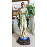 Virgin Mother Mary Madonna Our Lady of Grace Trampling On Serpent Figurine