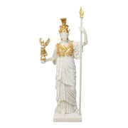 Virgin Patroness of Athens Athena Greek Goddess Figurine Wisdom War Strategy