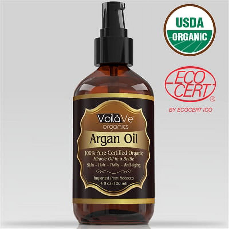 Pura d'or® Organic Pure Cold Pressed Argan Oil, 4 fl oz - Fry's