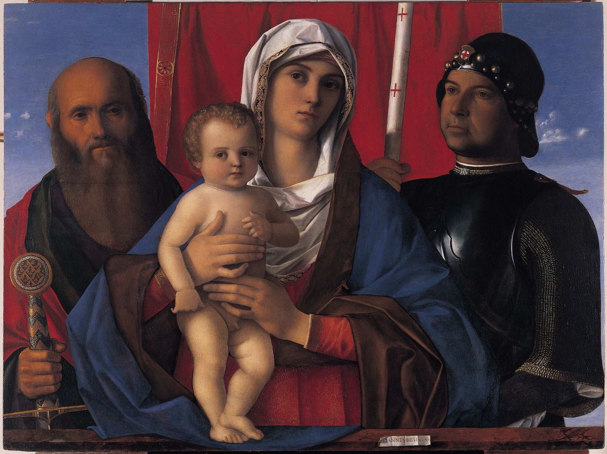 Virgin With Child Canvas Art - (24 x 18)