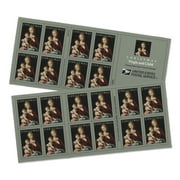 Virgin and Child USPS Forever Postage Stamp 1 Book of 20 US First Class Postal Holiday Wedding Celebration Christmas Tradition (20 Stamps)