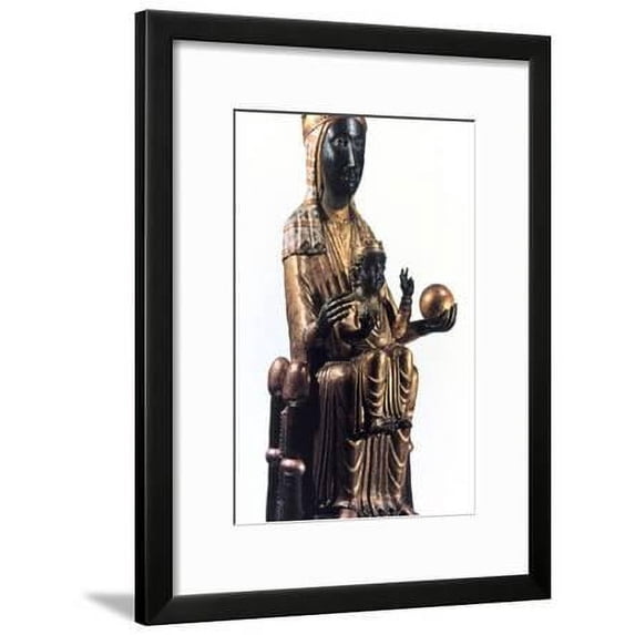 Virgin of Montserrat, Catalonia, Spain, Figurative Religion Framed Art Print Wall Art Sold by Art.Com