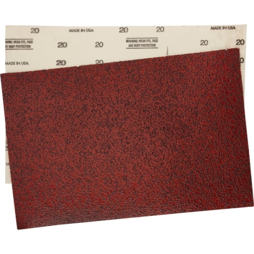 Virginia Abrasives 12x18 100g Sanding Sheet 206-834100 Pack of 20