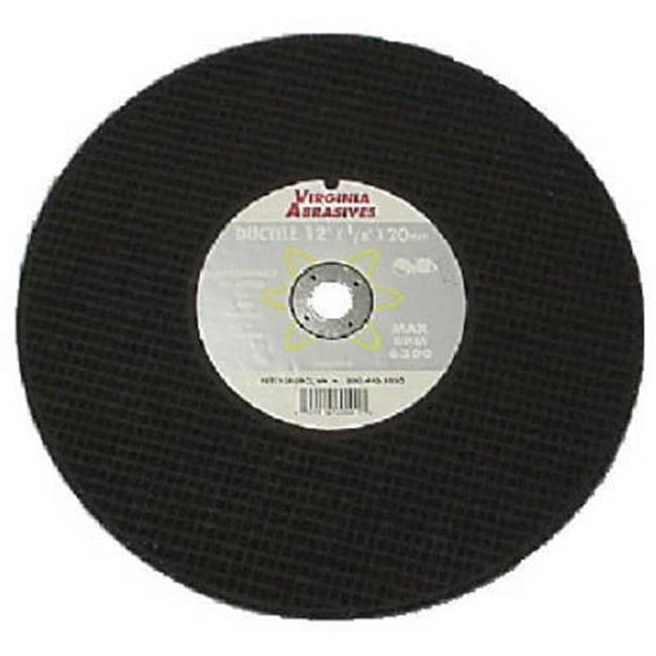 Virginia Abrasives 42470512 12 x 0.12 x 1 in. Bonded Cut Off Wheel