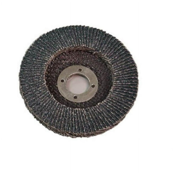 Virginia Abrasives 427-47120Z 4.5 x 0.75 in. 120 Grit Zirconia Flap Disc- Pack of 10