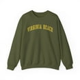thumbnail image 1 of Virginia Beach Sweatshirt Gifts Crew Neck Shirt Long Sleeve Unisex, 1 of 7