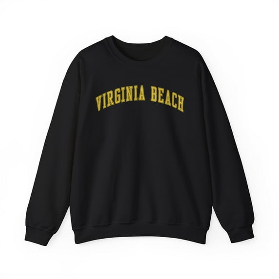 Virginia Beach Sweatshirt Gifts Crew Neck Shirt Long Sleeve Unisex
