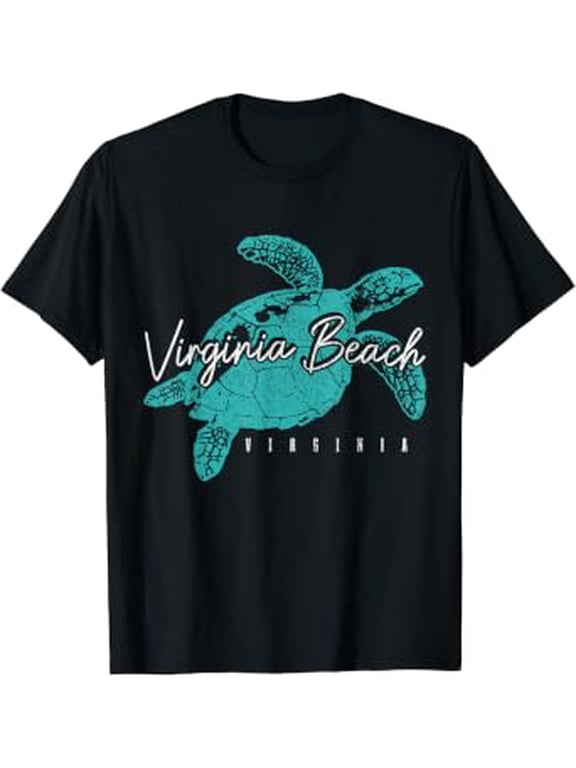 Virginia Beach Virginia Sea Turtle Scuba Diving Diver T-Shirt