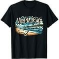 thumbnail image 1 of Virginia Beach Virginia Travel Summer Family Vacation T-Shirt Unisex S-5XL Hot Trending Shirt, Vintage Birthday Gift, 1 of 2