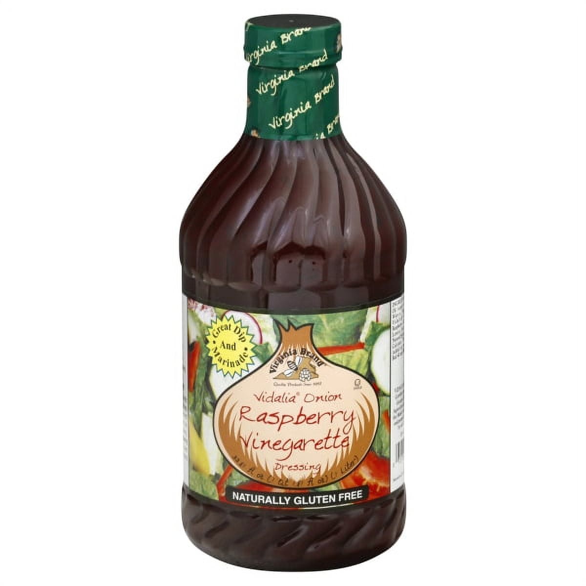 Virginia Brand Vidalia Onion Raspberry Vinegarette Dressing, Net. Wt. 33.81oz