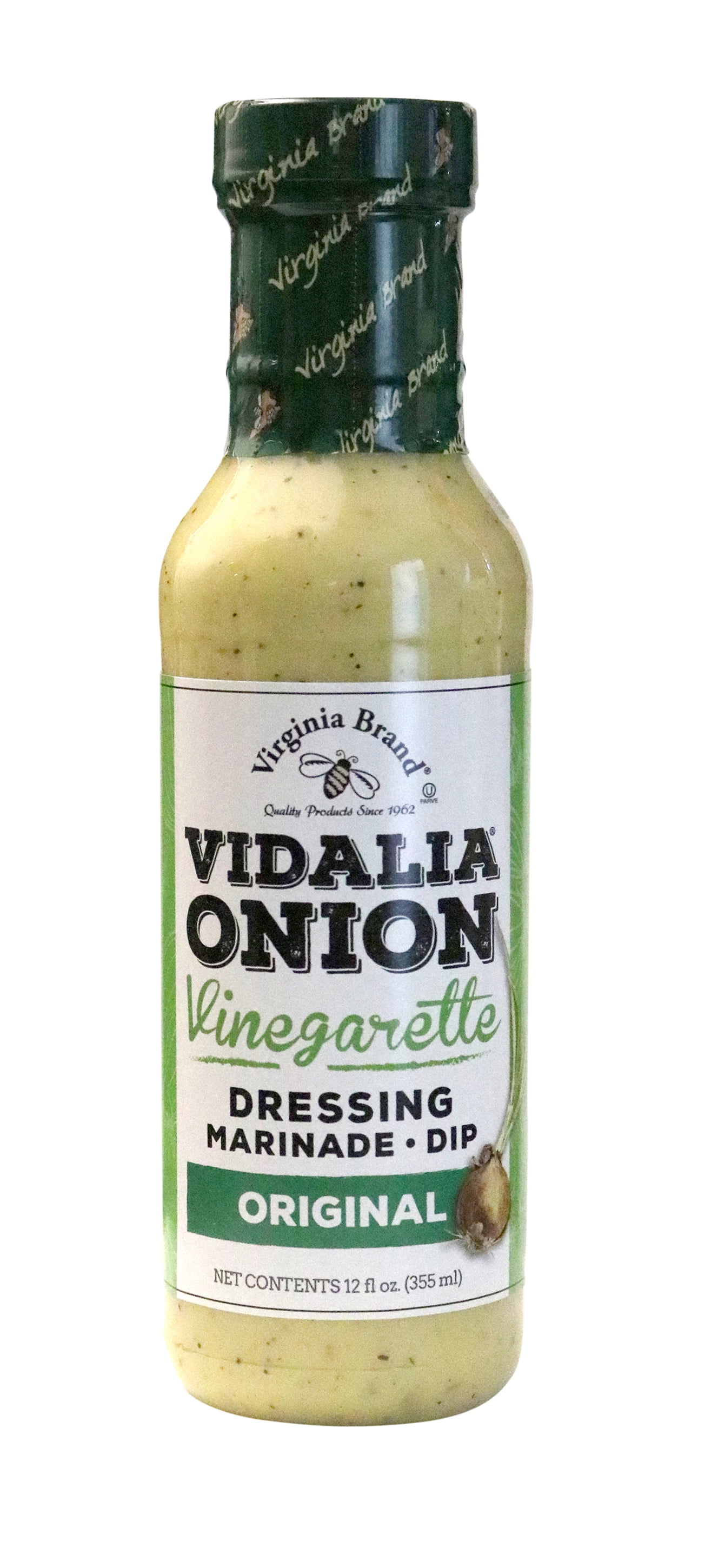 Virginia Brand Vidalia Onion Vinegarette Dressing, 12 fl oz