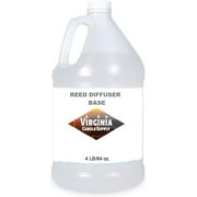 Virginia Candle Supply Reed Diffuser Base, 64oz Bottle, Home Fragrance, Clear