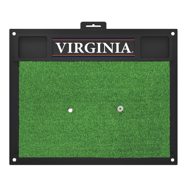 Virginia Cavaliers 20'' x 17'' Golf Driving Range Mat Green Walmart