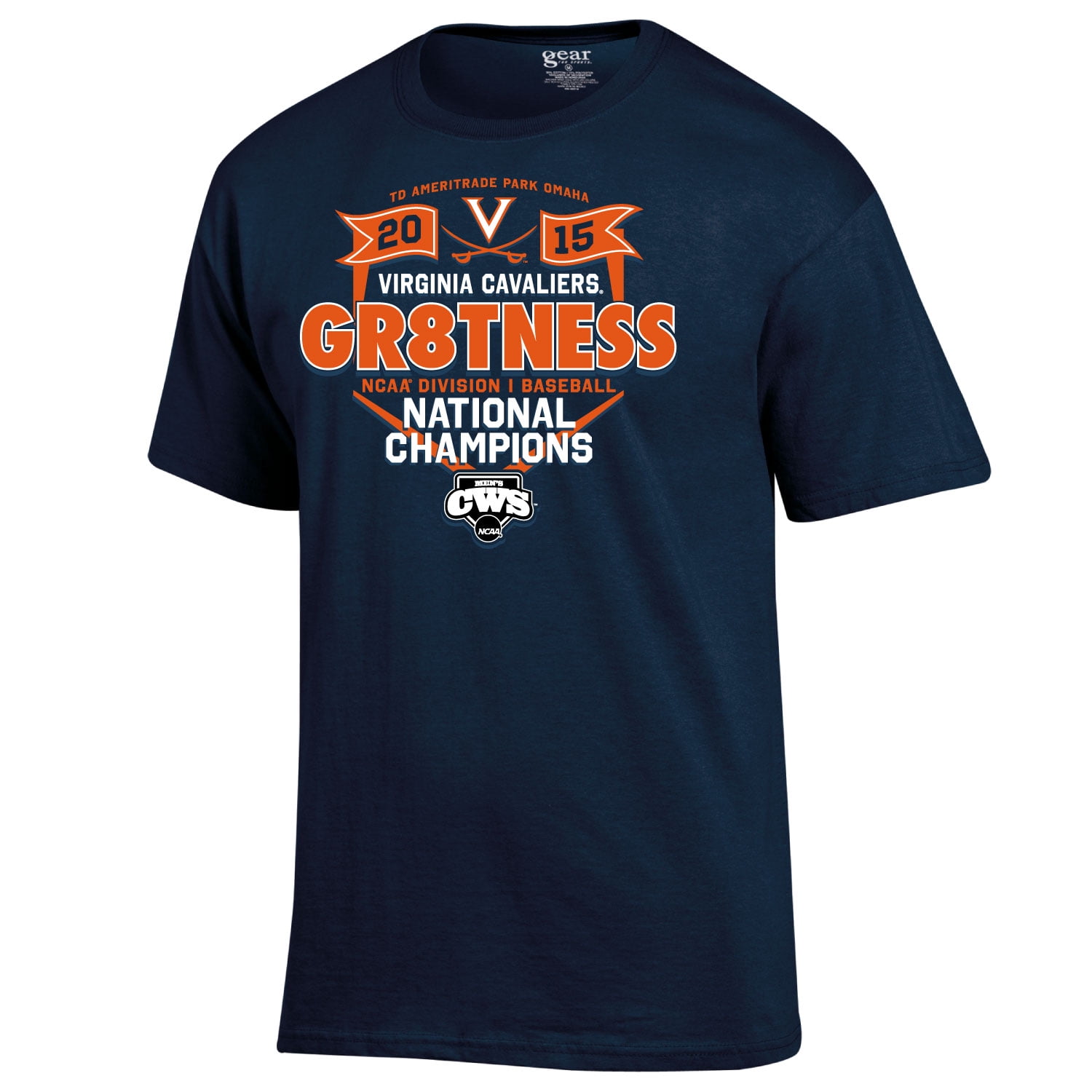 Virginia Cavaliers NCAA champions jersey