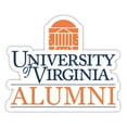 Virginia Cavaliers 4Inch Alumni 4Pack NCAA Vinyl Sticker Durable