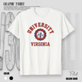 thumbnail image 1 of Virginia Cavaliers 90s College Sports Team Vintage Pride Tee Unisex T-Shirt V41463, up to size 5XL, 1 of 2