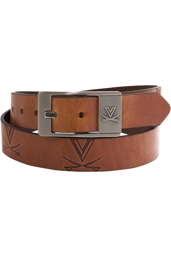 Virginia Cavaliers Brandish Leather Belt