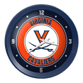 thumbnail image 1 of Virginia Cavaliers: Ribbed Frame Wall Clock, 1 of 4