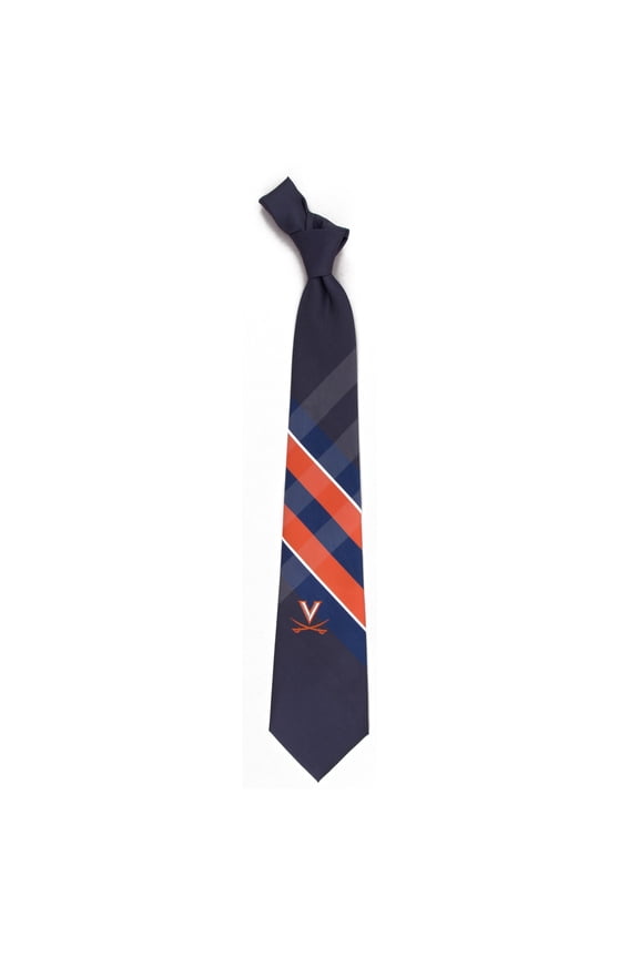 Virginia Cavaliers Woven Grid Tie