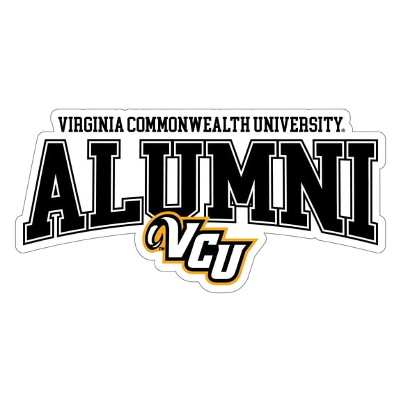 Virginia Commonwealth Laser Cut Alumni Vinyl Sticker - Officially Licensed (4-Inch)