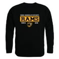 thumbnail image 1 of Virginia Commonwealth University Rams Established Crewneck Sweatshirt, Black - 2XL, 1 of 1