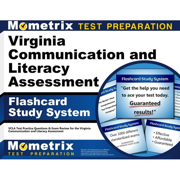 Virginia Communication and Literacy Assessment Flashcard Study System: VCLA Test Practice Questions & Exam Review for the Virginia Communication and Literacy Assessment