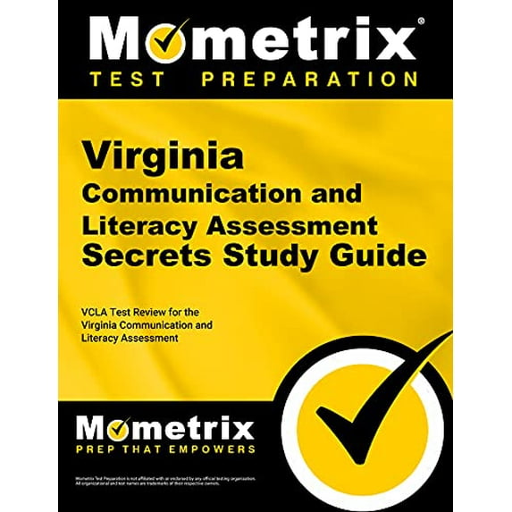 Pre-Owned Virginia Communication and Literacy Assessment Secrets Study Guide: Vcla Test Review for the Virginia Communication and Literacy Assessment (Paperback) 1627331816 9781627331814