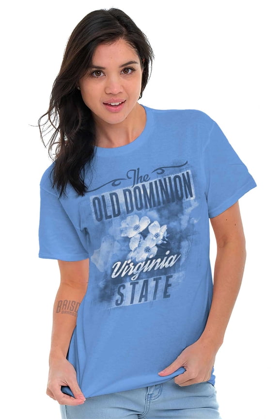 Virginia Cute State Flower Souvenir Women's Graphic T Shirt Tees Brisco Brands L