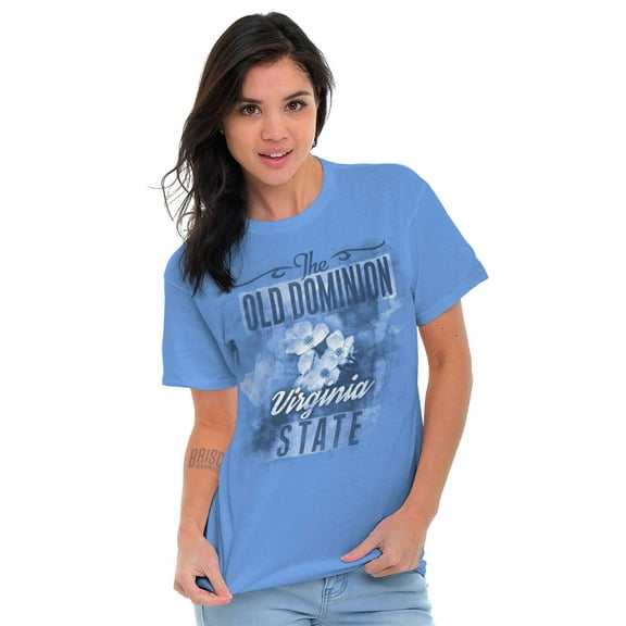 Virginia Cute State Flower Souvenir Women's Graphic T Shirt Tees Brisco Brands S