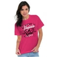 thumbnail image 1 of Virginia Fancy Feminine Filagree Women's Graphic T Shirt Tees Brisco Brands M, 1 of 2