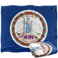thumbnail image 1 of Virginia Flag Officially Licensed Silky Touch Super Soft Throw Blanket 50' x 60', 1 of 6