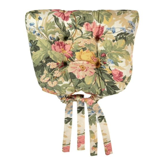 Virginia Floral Chair Pad - Pack of 4