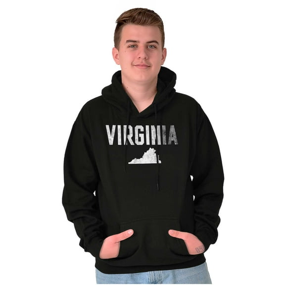 Virginia Funny Pun Tourist Souvenir Hoodie Sweatshirt Women Men Brisco Brands S