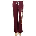 thumbnail image 1 of Virginia Hokies Pajama Adult Women Lounge Sleep Yoga Pants with Silver Foil Logo (Size XL X-Large), 1 of 5