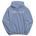 thumbnail image 1 of Virginia Humor Graphic Light Blue Men's Crewneck Sweatshirt Hoodie, 1 of 1
